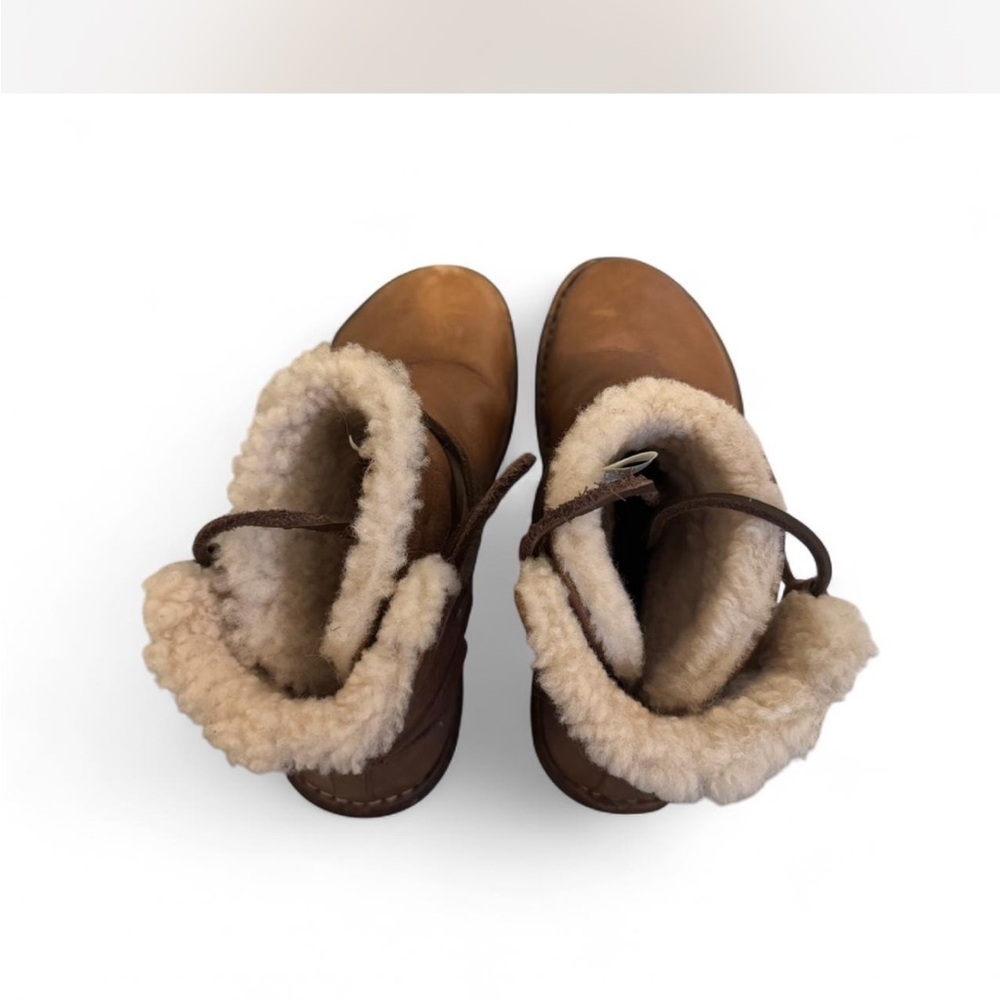 UGG Brown Shearling Lined Boots